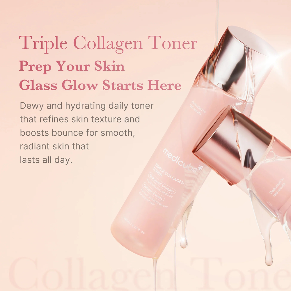 Medicube Renew Triple Collagen Toner 140ml-Toner-Beauty and hair supply