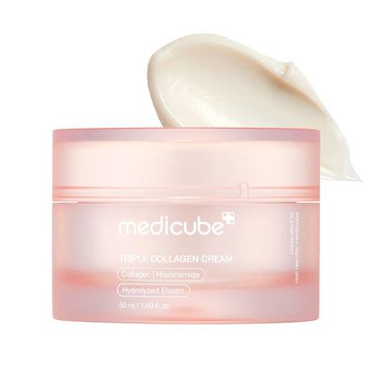 Medicube Triple Collagen Cream 4.0 - 50ml-Anti-Wrinkle Cream-Beauty and hair supply