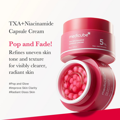 Medicube Txa Niacinamide Capsule Cream 55g-Dark Spot Correction Cream-Beauty and hair supply