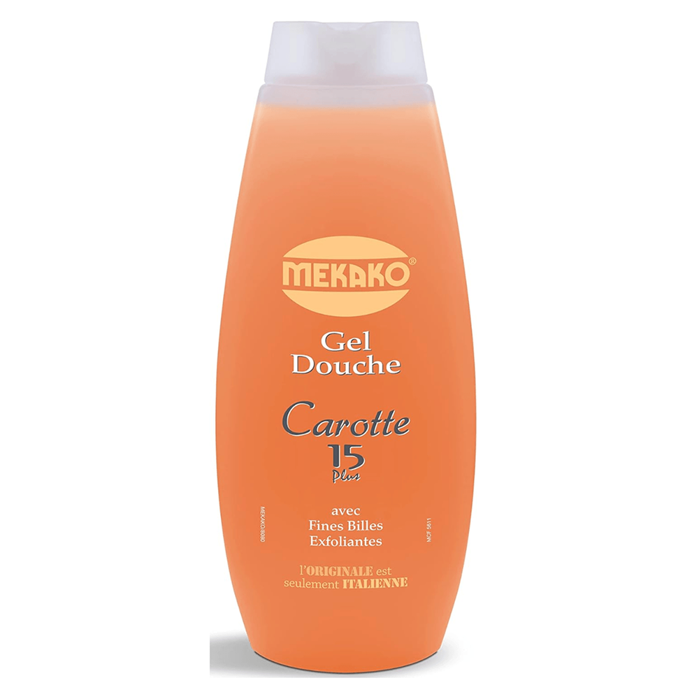 Mekako Carotte Gel Douche Exfoliant 420ml-All-Beauty and hair supply