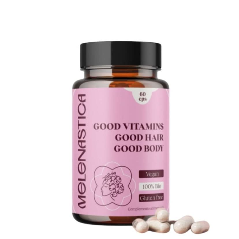 Melenastica Good Vitamins Good Hair Good Body 60cps-Supplement-Beauty and hair supply