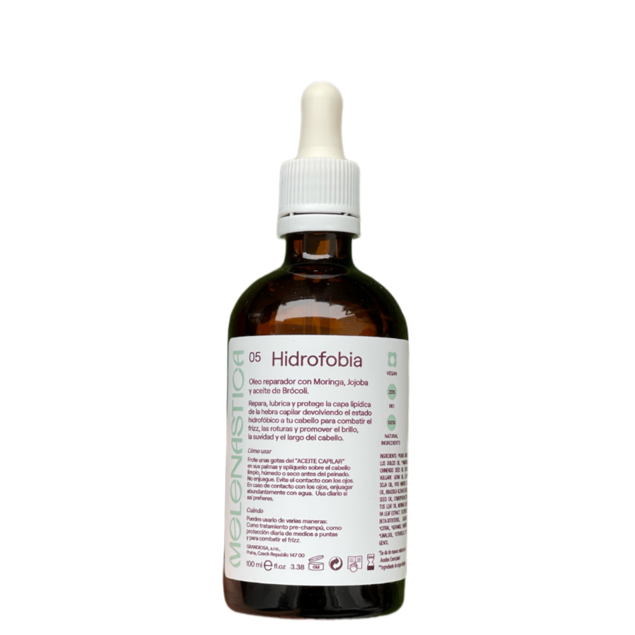 Melenastica Hidrofobia Repair Oil 100ml-Hair Oil-Beauty and hair supply
