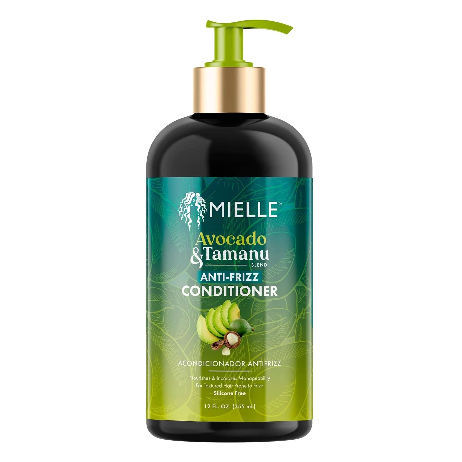 Mielle Avocado &amp; Tamanu Anti-Frizz Conditioner 355ml-Anti-Frizz Conditioner-Beauty and hair supply