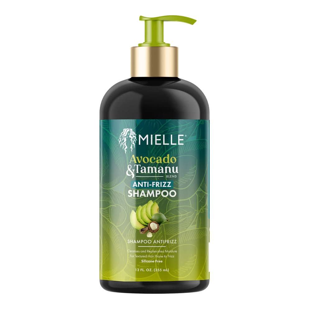 Mielle Avocado &amp; Tamanu Anti-Frizz Shampoo 355ml-Anti-Frizz Shampoo-Beauty and hair supply