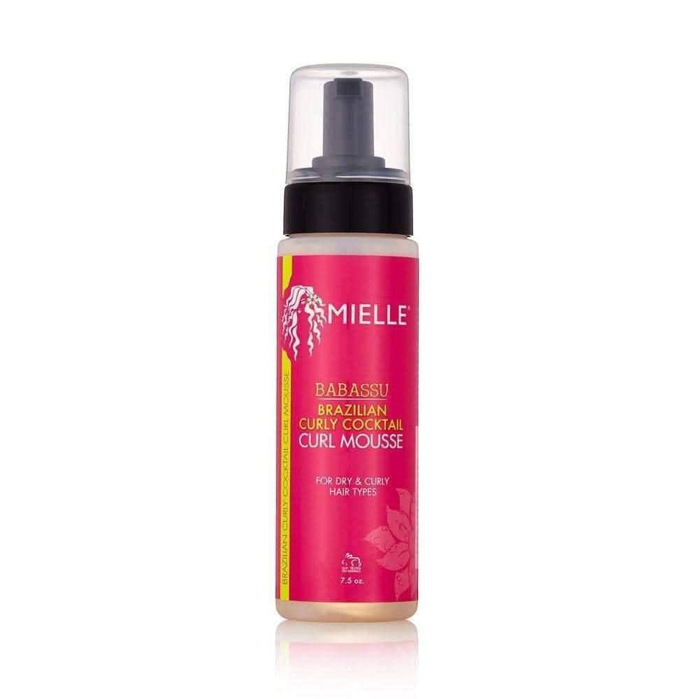 Mielle Babassu Brazilian Curly Cocktail Curl Mousse 7.5oz - Aladin Beauty