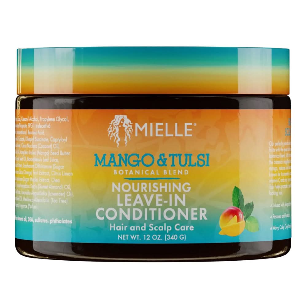 Mielle Mango &amp; Tulsi Nourishing Leave-In Conditioner 340g-Leave-in Conditioner-Beauty and hair supply