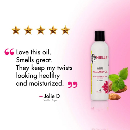 Mielle Mint Almond Oil 8oz-All-Beauty and hair supply