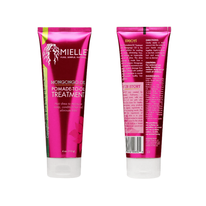 Mielle Mongongo Oil Pomade to Oil Treatment 113g - Beauty and Hair Supply