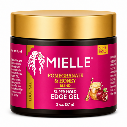 Mielle Pomegranate &amp; Honey Blend Super Hold Edge Gel 2oz-All-Beauty and hair supply