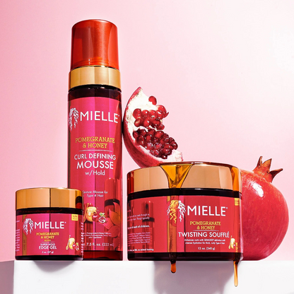 Mielle Pomegranate &amp; Honey Blend Super Hold Edge Gel 2oz-All-Beauty and hair supply