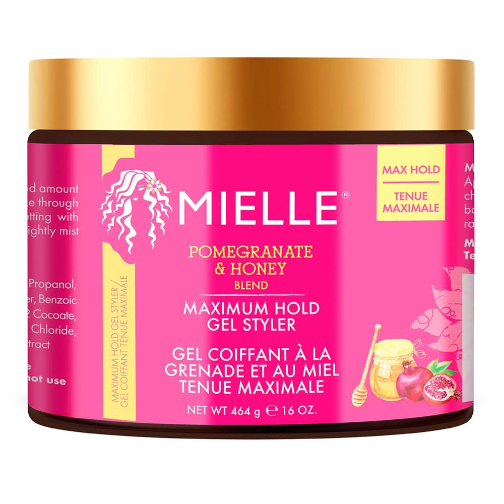 Mielle Pomegranate &amp; Honey Maximum Hold Styler Gel 464g-Gel-Beauty and hair supply