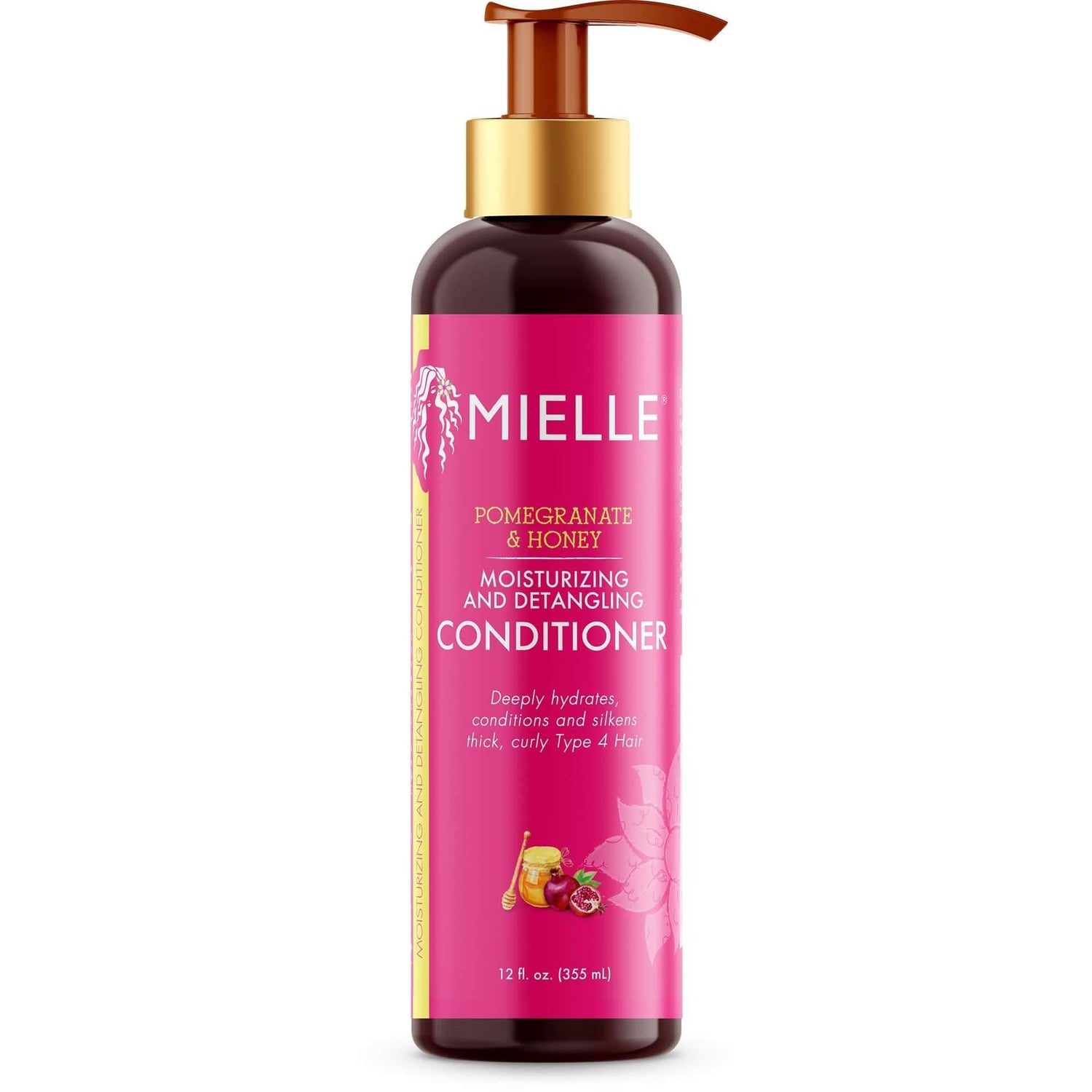 Mielle Pomegranate &amp; Honey Moisturizing and Detangling Conditioner 355ml-Moisturizing Conditioner-Beauty and hair supply