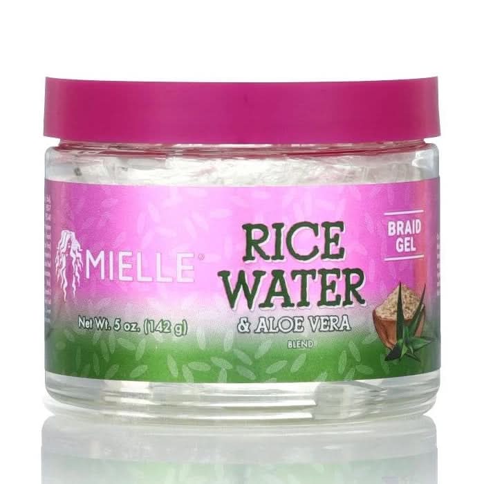Mielle Rice Water &amp; Aloe Braid Gel 142g-Gel-Beauty and hair supply