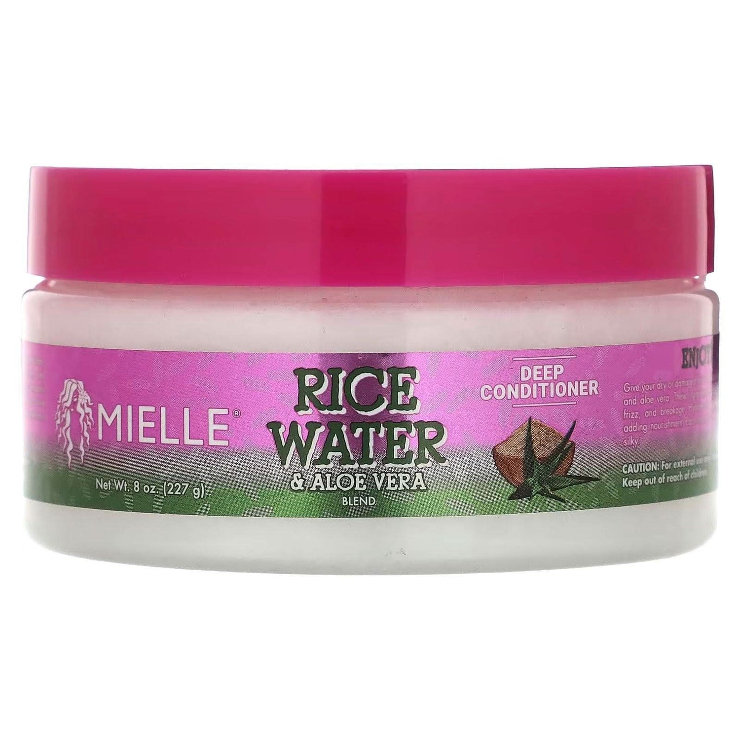 Mielle Rice Water &amp; Aloe Deep Conditioner 227g-Deep Conditioner-Beauty and hair supply
