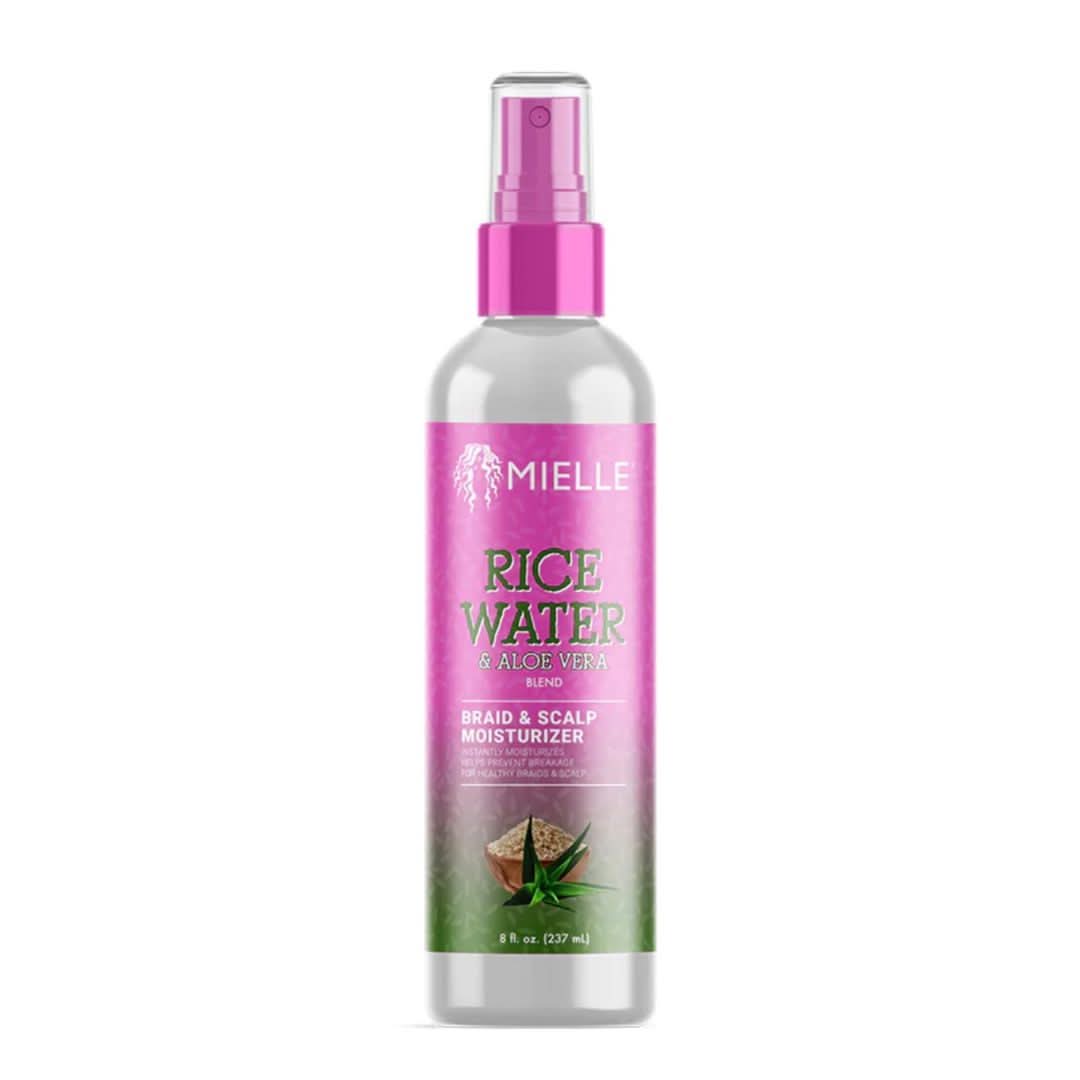 Mielle Rice Water &amp; Aloe Vera Braid &amp; Scalp Moisturizer 237ml-Leave-in Spray-Beauty and hair supply