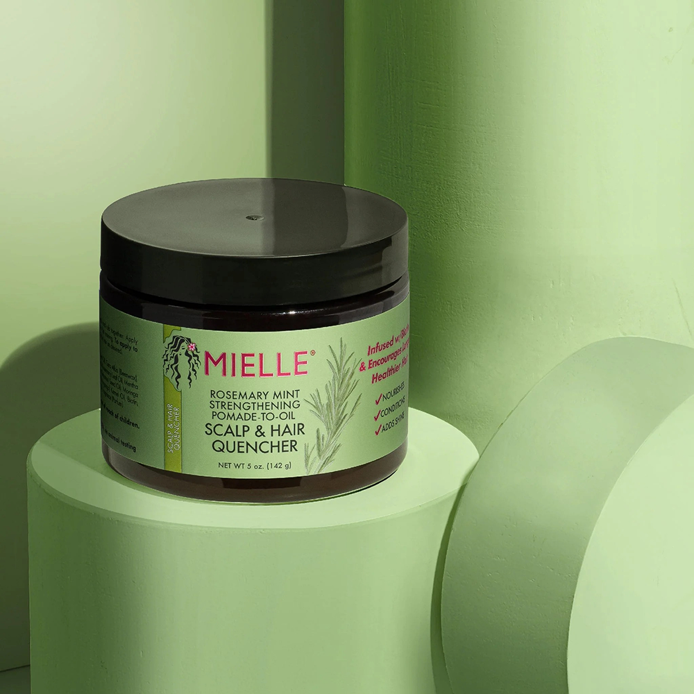 Mielle Rosemary Mint Pomade to Oil Hair &amp; Scalp Quencher 142g-Hair Oil-Beauty and hair supply