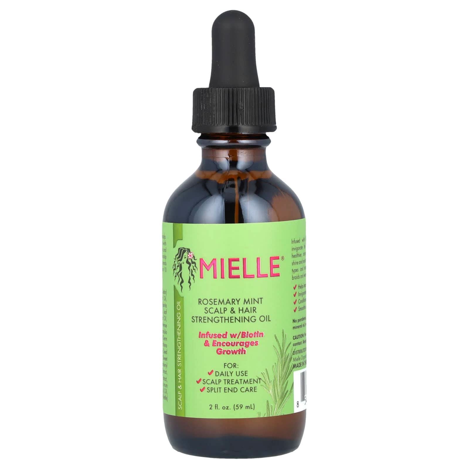 Mielle Rosemary Mint Scalp &amp; Hair Strengthening Oil 59ml - Aladin Beauty