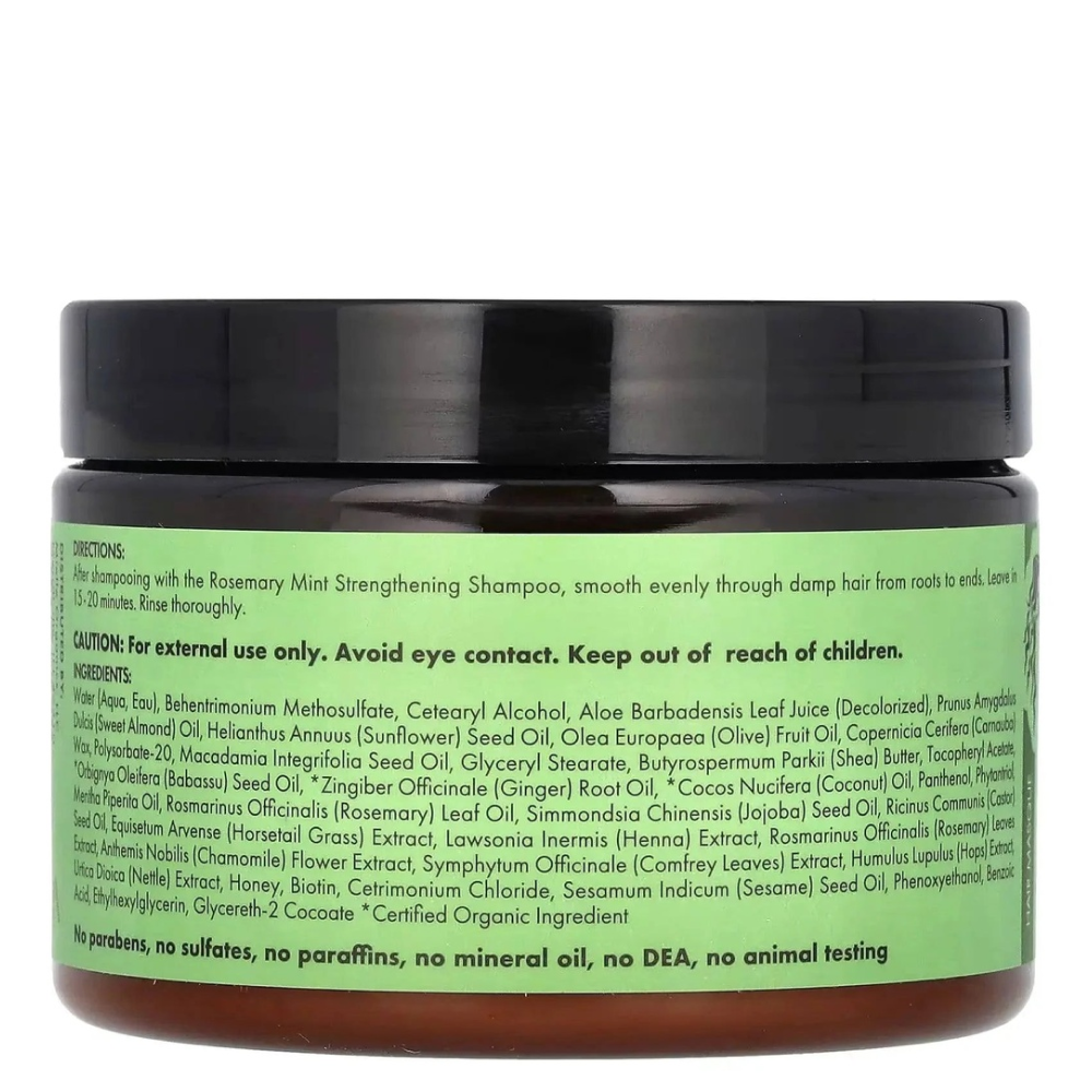 Mielle Rosemary Mint Strengthening Hair Mask 340g-Hair Mask-Beauty and hair supply
