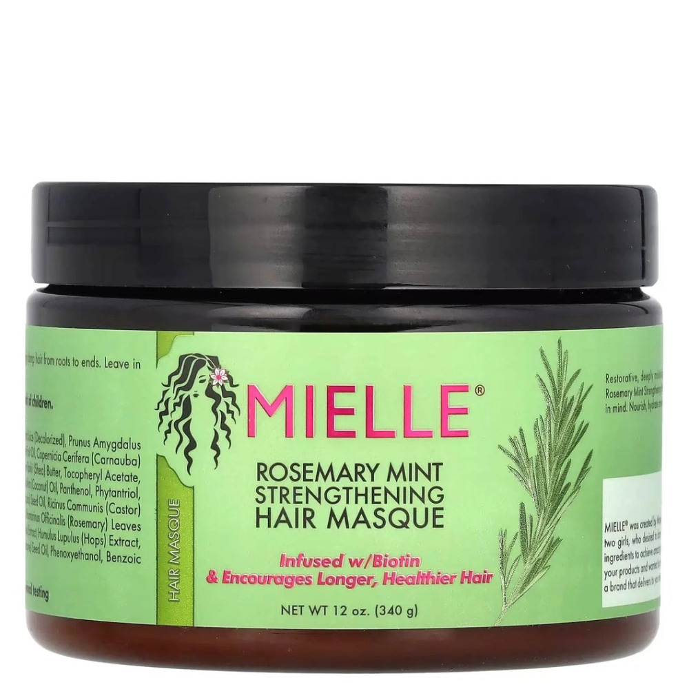 Mielle Rosemary Mint Strengthening Hair Mask 340g-Hair Mask-Beauty and hair supply