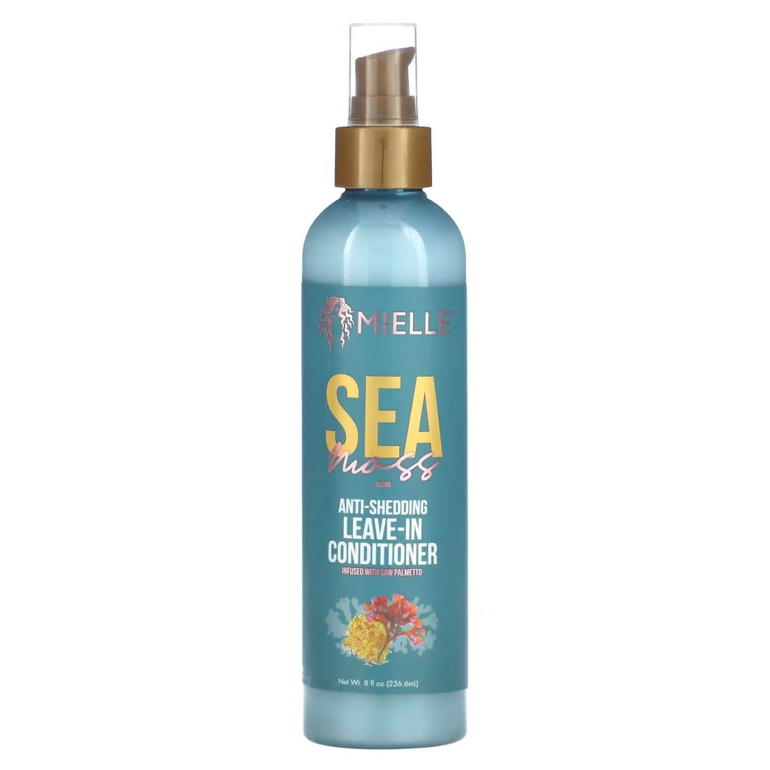 Mielle Sea Moss Anti-Shedding Leave-In Conditioner Sea Moss Blend 236.6ml-Leave-in Conditioner-Beauty and hair supply