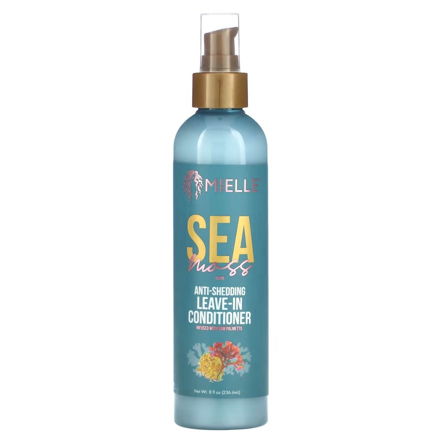 Mielle Sea Moss Anti-Shedding Leave-In Conditioner Sea Moss Blend 236.6ml-Leave-in Conditioner-Beauty and hair supply