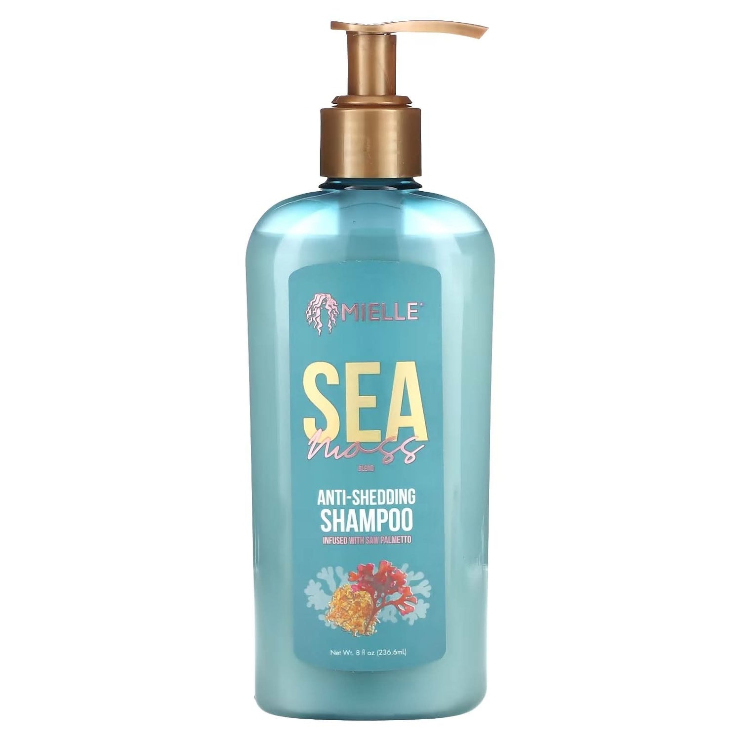Mielle Sea Moss Blend Anti-Shedding Shampoo 236.6 ml-Moisturizing Shampoo-Beauty and hair supply
