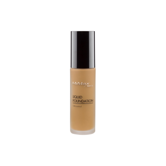MiMax MakeUp Oil Control Liquid Foundation IVORY J00 30ml - Beauty and Hair Supply