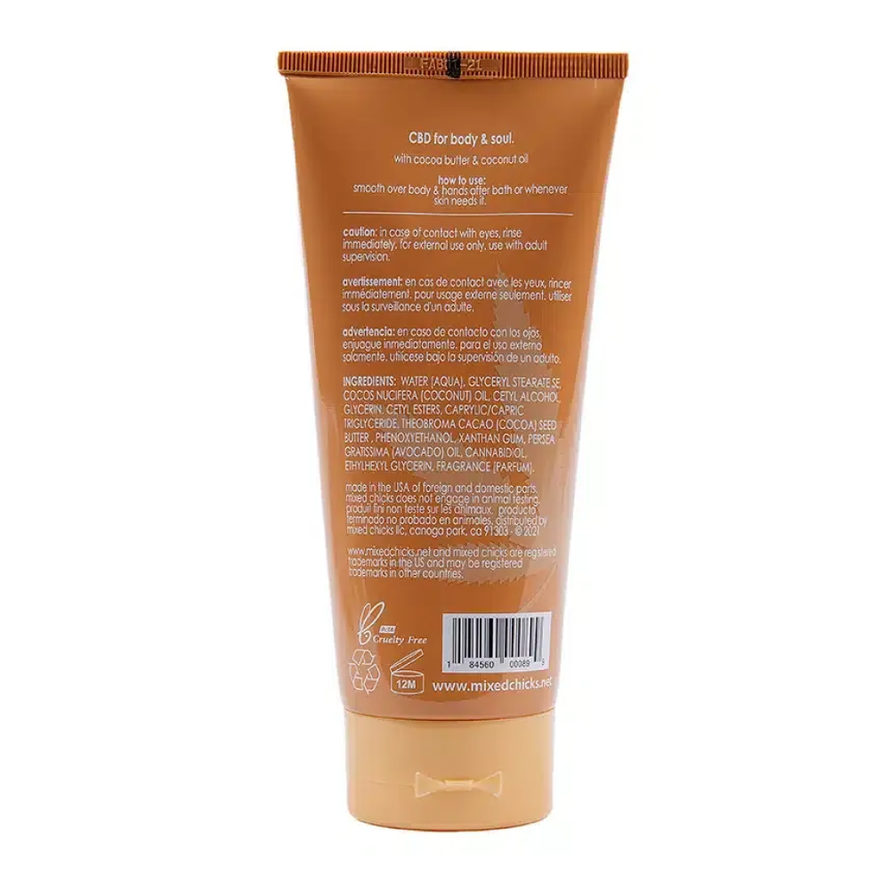 Mixed Chicks CBD Body Cream 6oz-All-Beauty and hair supply