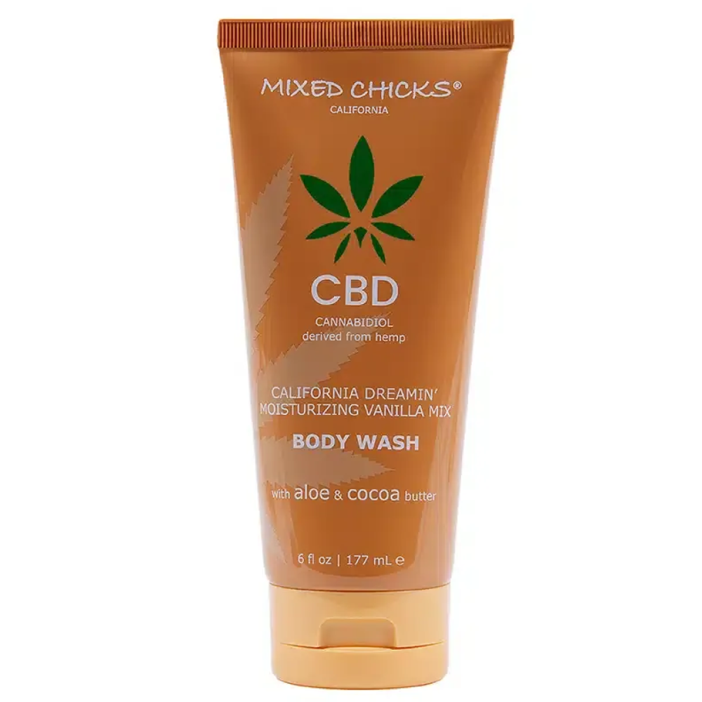 Mixed Chicks CBD Body Wash 6oz-All-Beauty and hair supply