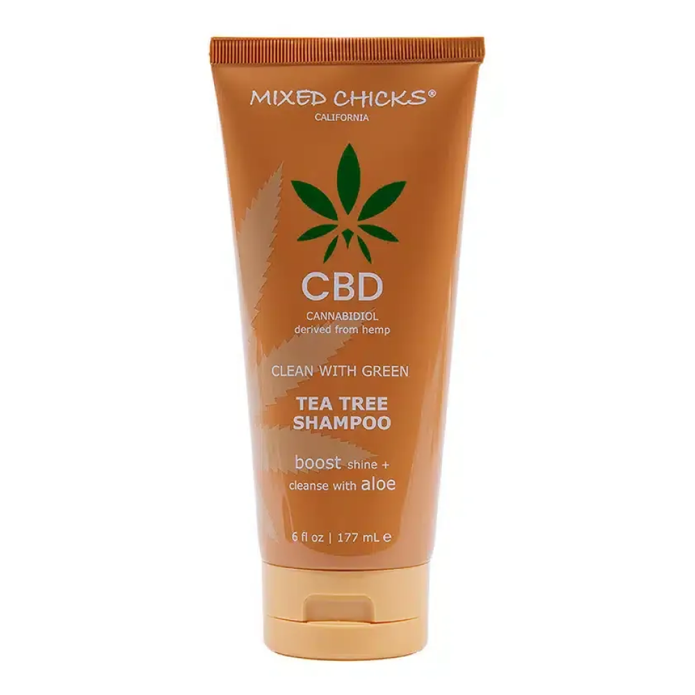 Mixed Chicks CBD Tea Tree Shampoo 6oz-All-Beauty and hair supply