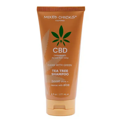 Mixed Chicks CBD Tea Tree Shampoo 6oz-All-Beauty and hair supply