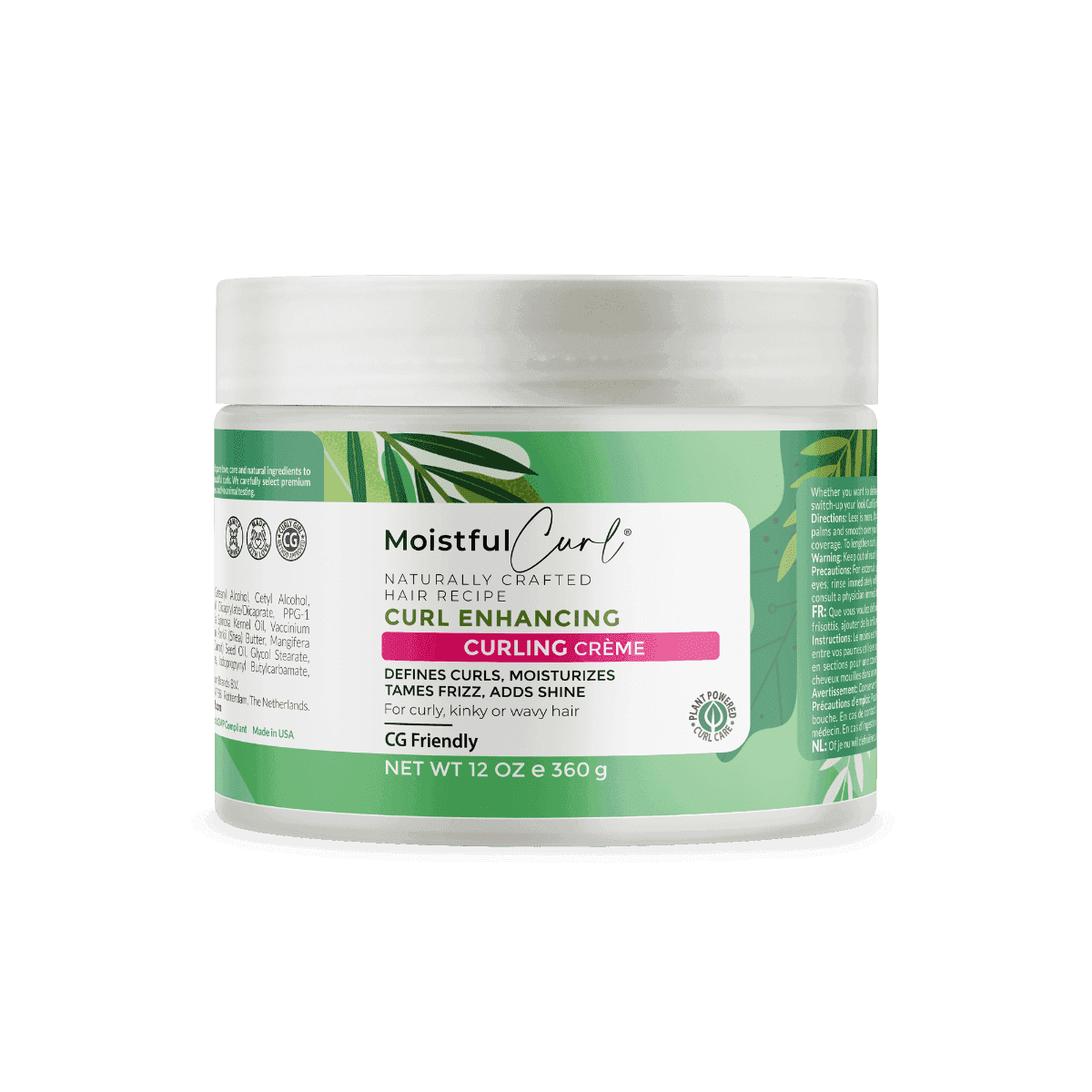 Moistful Curl Curl Enhancing Curling Cream 473ml-Styling Cream-Beauty and hair supply