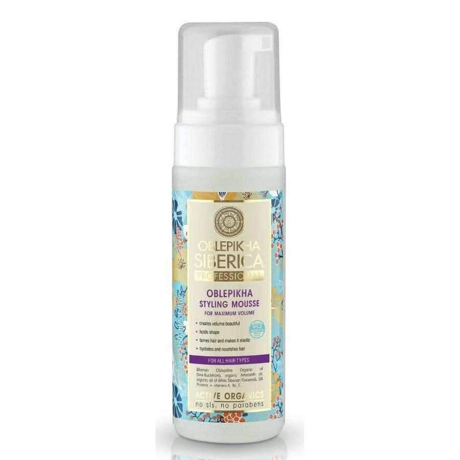 Natura Siberica Oblepikha Styling Mousse 150ml-Styling Mousse-Beauty and hair supply