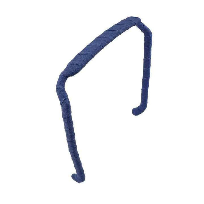 Navy Blue Wrapped Zazzy Bandz - Beauty and Hair Supply