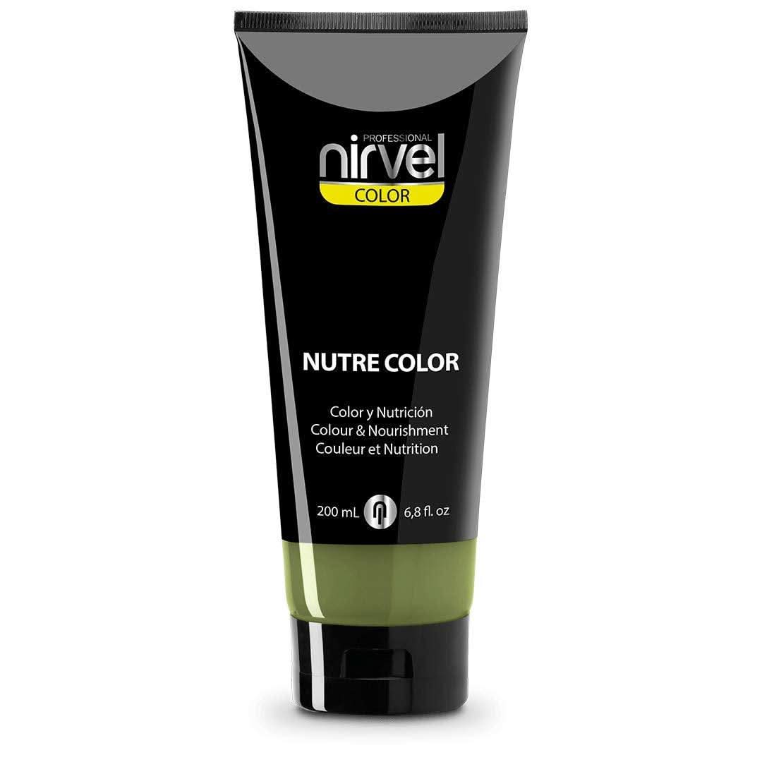 Nirvel Color Nutre Color Green 200ml-Temporary Hair Color-Beauty and hair supply