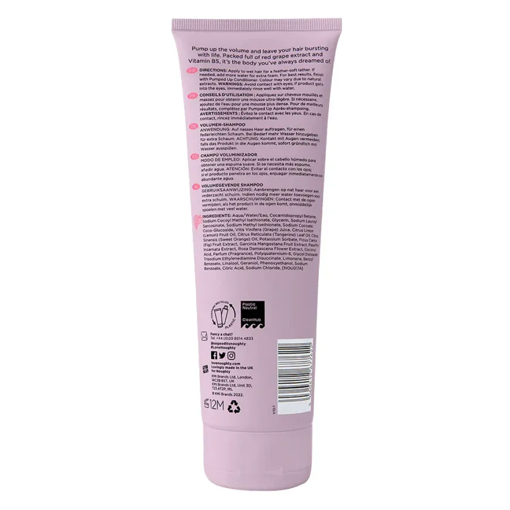Noughty Pumped Up Volumising Shampoo 250ml-All-Beauty and hair supply