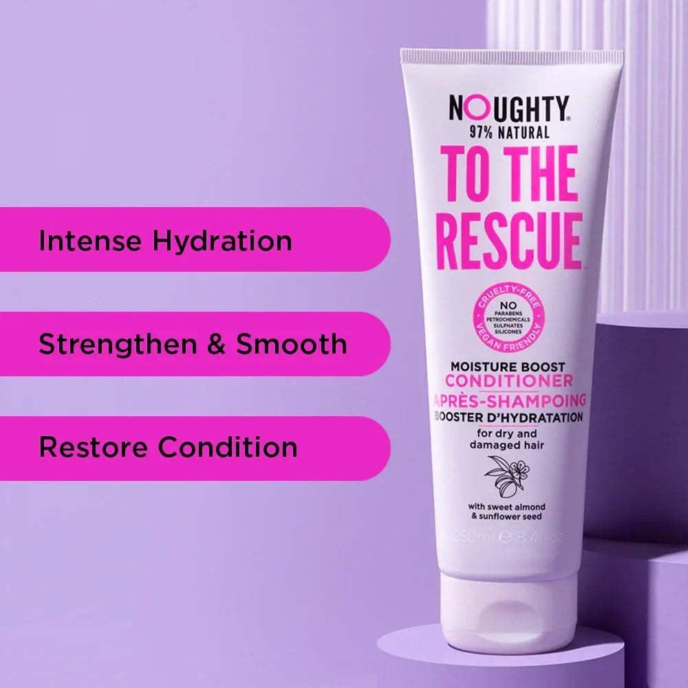 Noughty To The Rescue Moisture Boost Conditioner 250ml-All-Beauty and hair supply