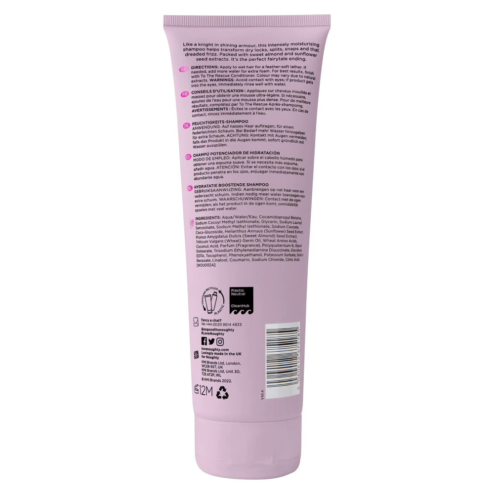 Noughty To The Rescue Moisture Boost Shampoo 250ml-All-Beauty and hair supply