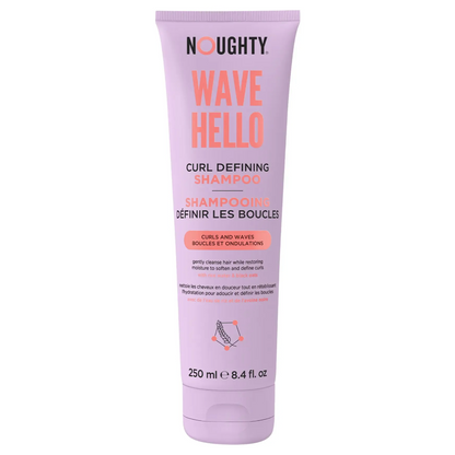 Noughty Wave Hello Shampoo 250ml-All-Beauty and hair supply