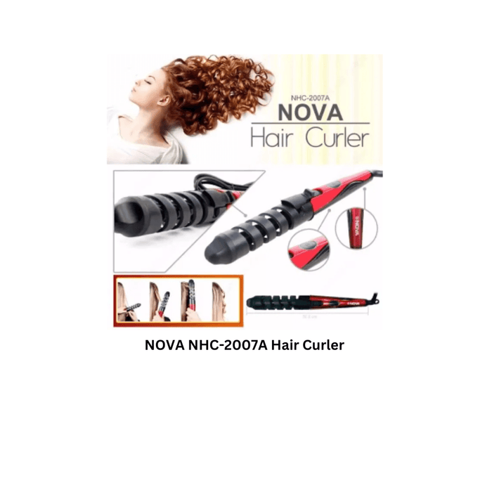 NOVA NHC-2007A Hair Curler - Beauty and Hair Supply