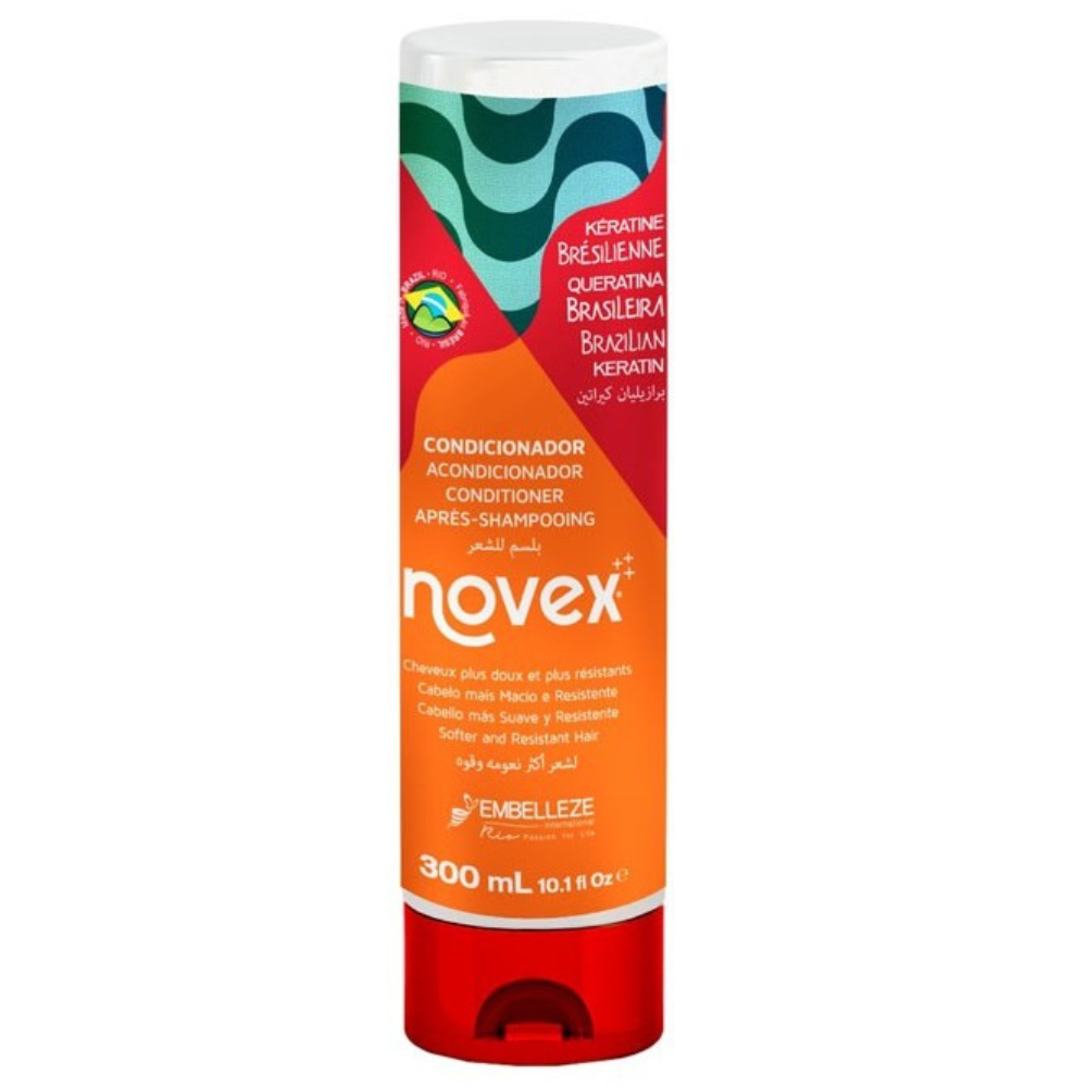 Novex Brazilian Keratin Conditioner 300ml-Repairing Conditioner-Beauty and hair supply