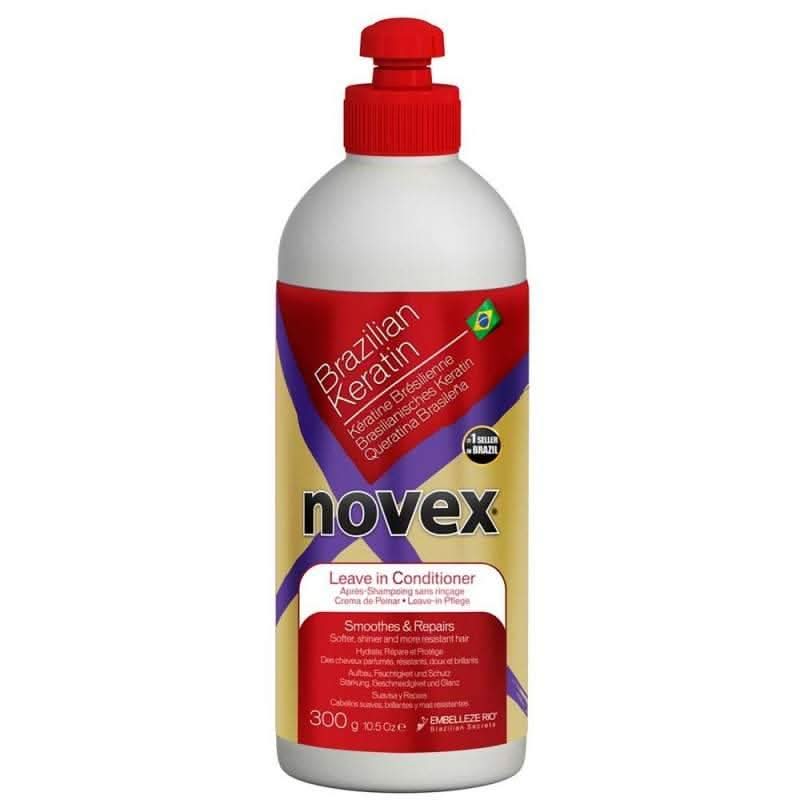 Novex Brazilian Keratin Leave-In Conditioner 500ml-Leave In Conditioner-Beauty and hair supply