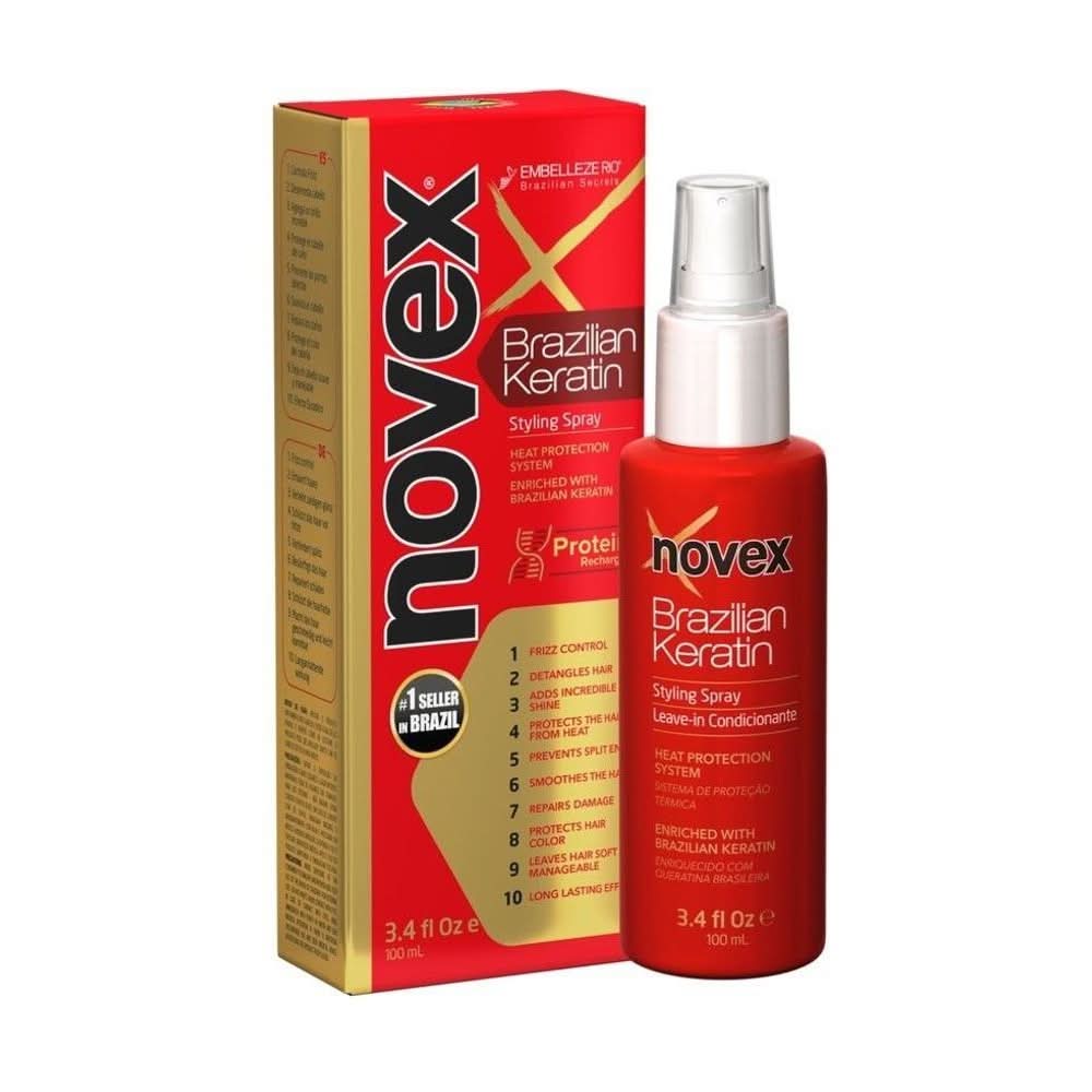 Novex Brazillian Keratin Leave-In Spray-Leave-in Spray-Beauty and hair supply