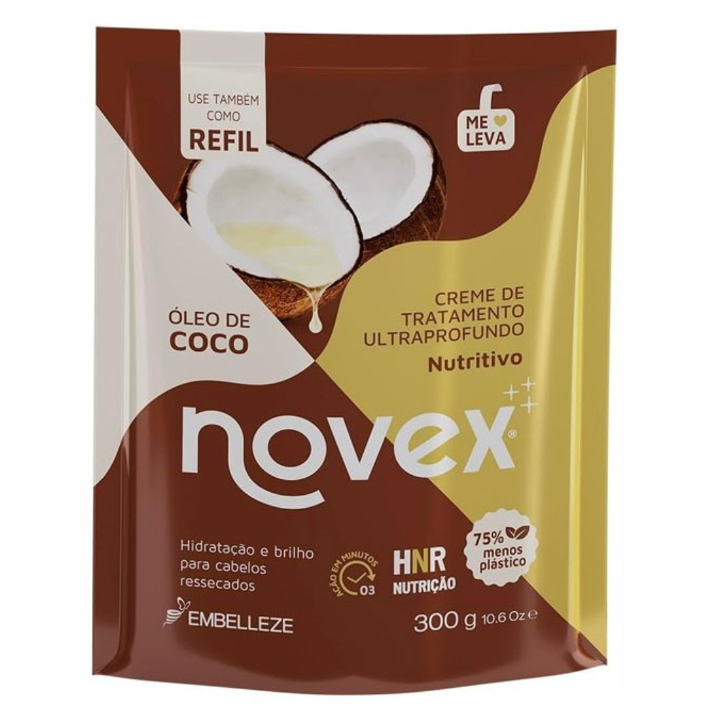 Novex Coconut Oil Refill Mask 300g-Hair Mask-Beauty and hair supply