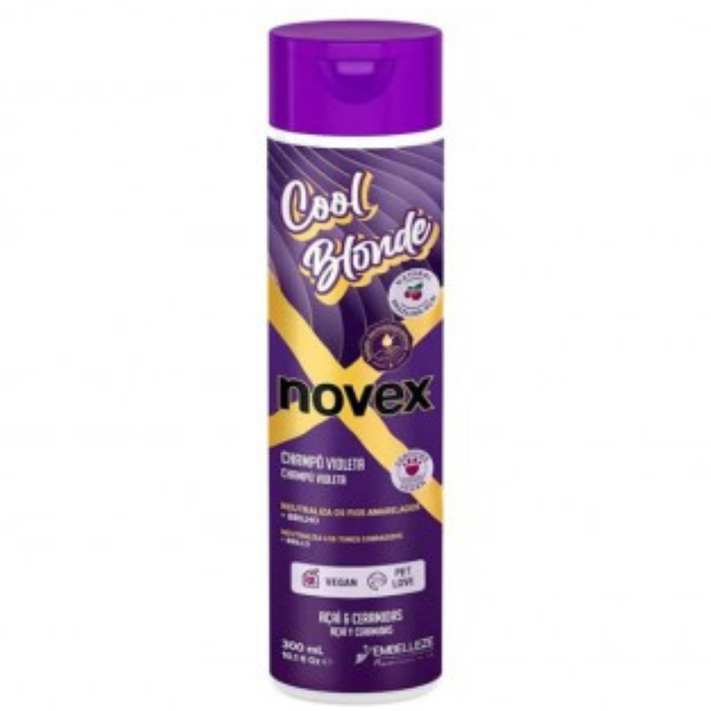 Novex Cool Blonde Shampoo 300ml-Toning Shampoo-Beauty and hair supply