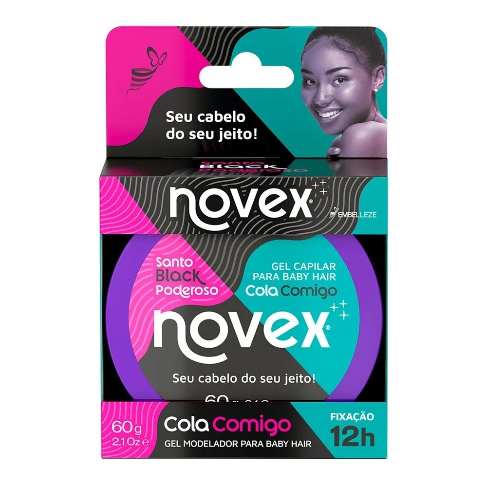 Novex Mystic Black Edge 60g-Styling Gel-Beauty and hair supply