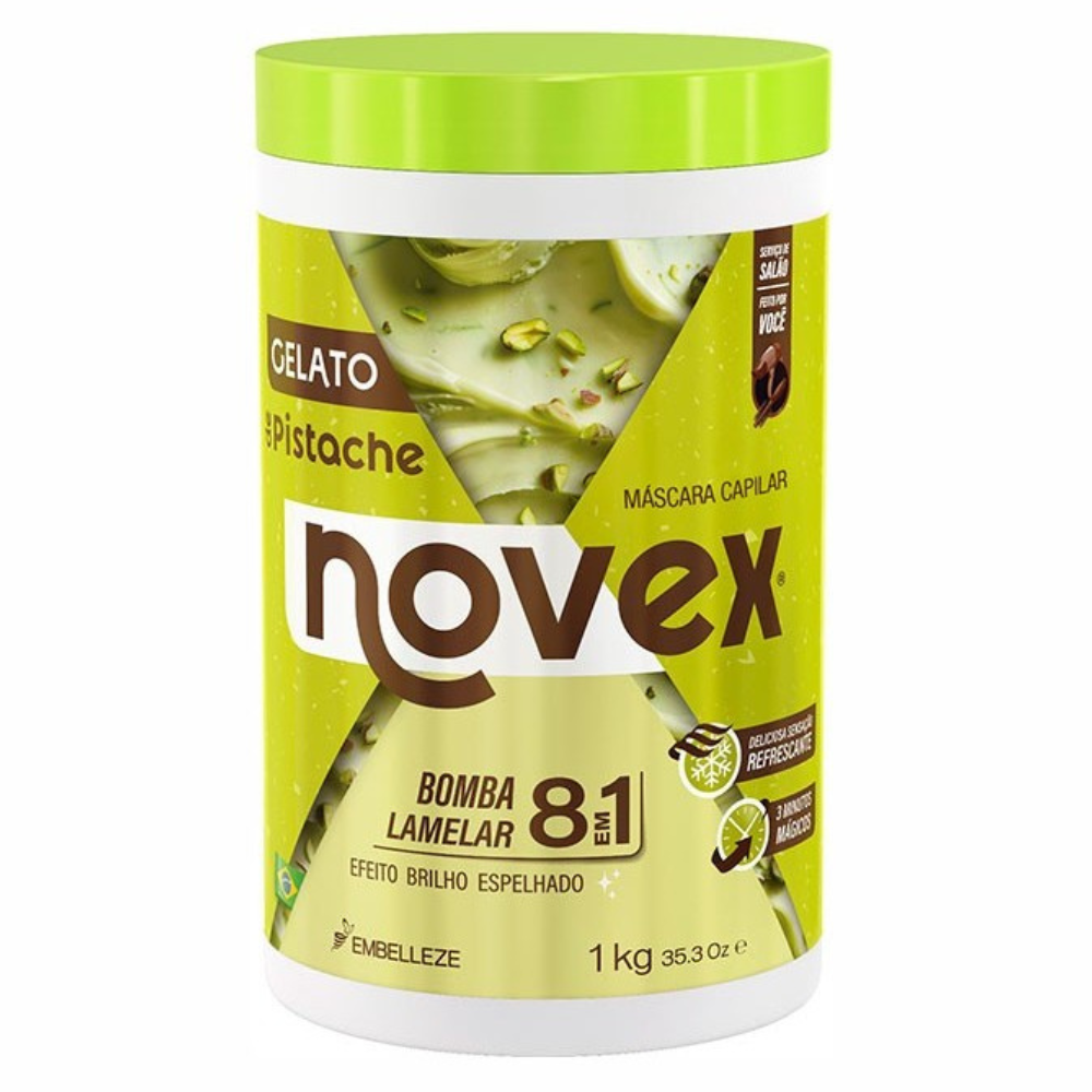 Novex Pistachio Gelato Hair Mask 1kg-Hair Mask-Beauty and hair supply