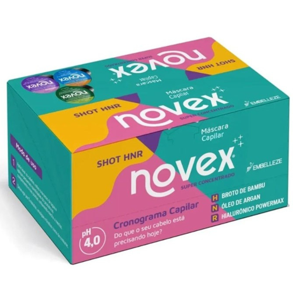 Novex Shot Mask Argan Oil 12*20g-Hair Mask-Beauty and hair supply