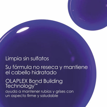 Olaplex Nº4P Blonde Enhancer Toning Shampoo-Treatment-Beauty and hair supply