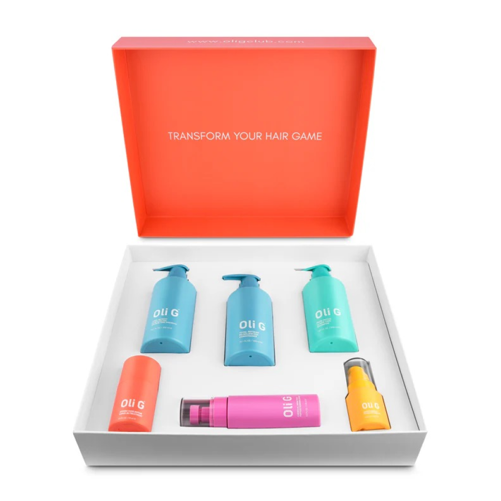 Oli G System Intro Kit 6 Products-Hair Care Kit-Beauty and hair supply